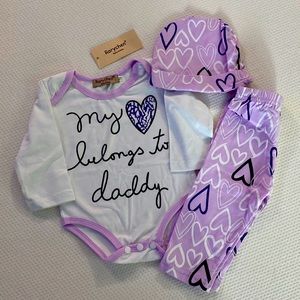 Super cute NWT baby girl outfit
